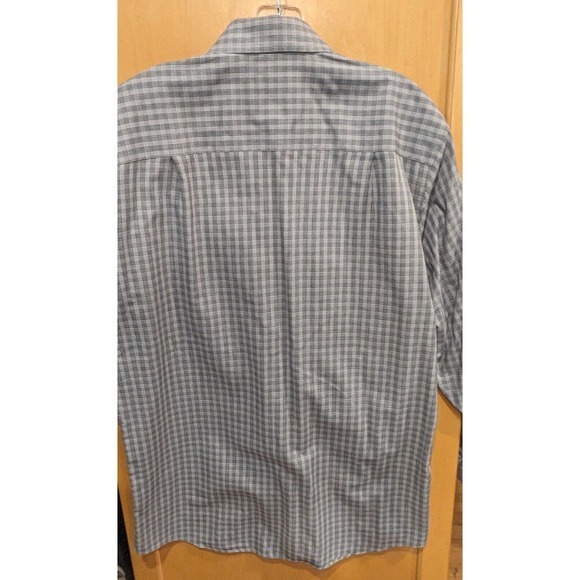 Calvin Klein Mens Medium Button Down Shirt Long Sleeve Dress 15.5-32/33 - Picture 2 of 5